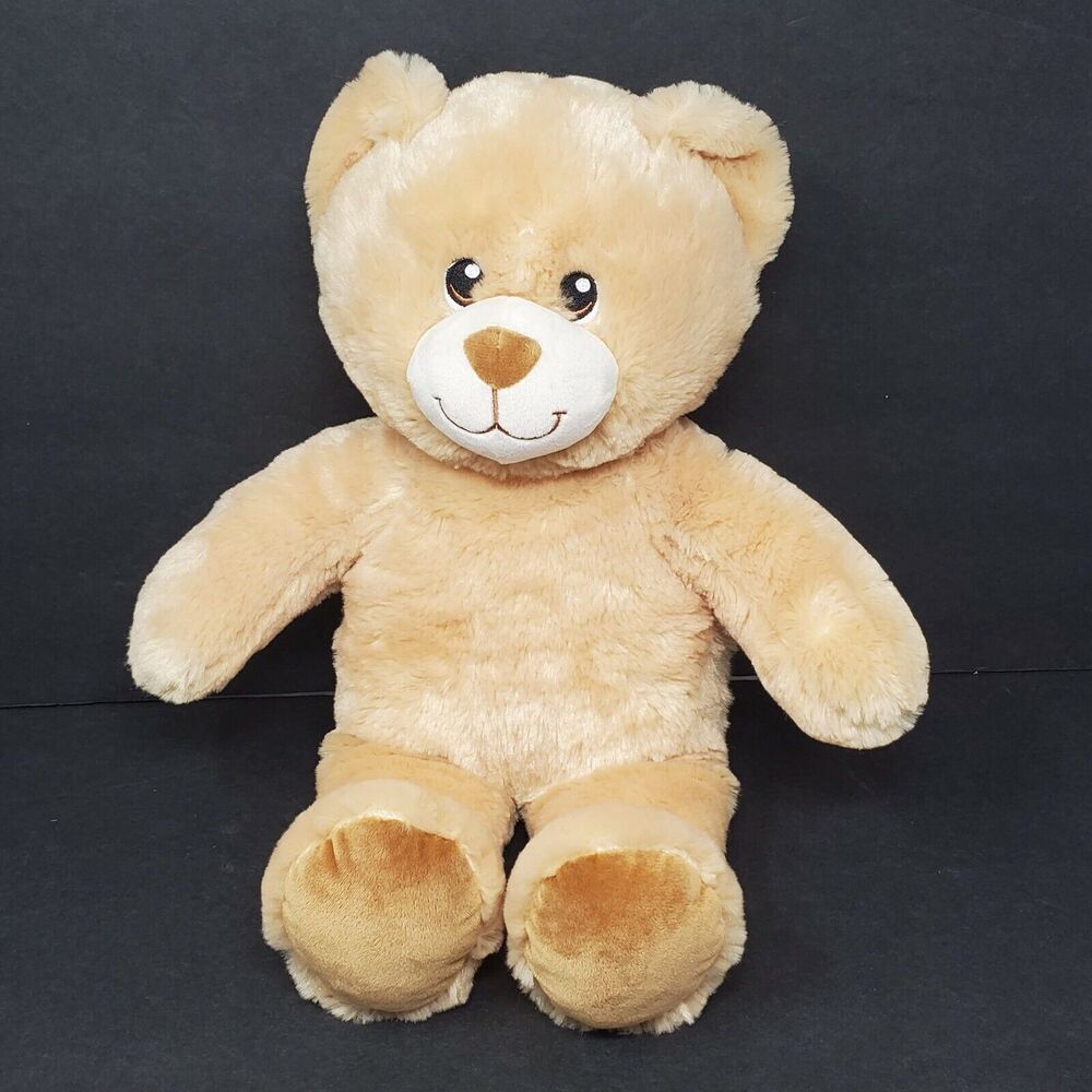 Build A Bear Workshop 15" Teddy Bear Plush Stuffed Animal Light Brown Tan Softie